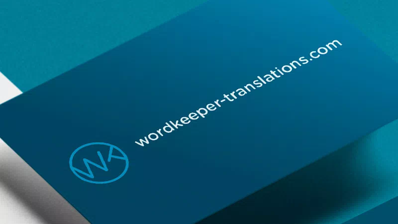 Wordkeeper Carte de visite